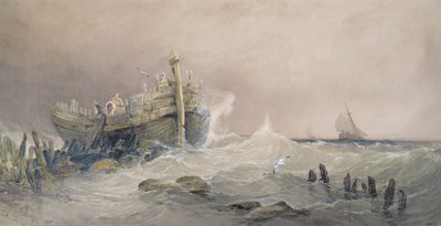 Alte Mole, Küste von Essex von Charles Bentley